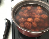 栗の渋皮煮作り方1写真