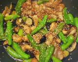 ししとうと鶏皮の甘辛味噌炒め！作り方7写真