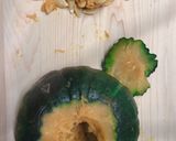 丸ごとかぼちゃとハムの秋グラタン作り方4写真