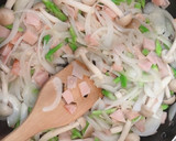 丸ごとかぼちゃとハムの秋グラタン作り方5写真