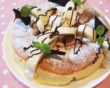 ~お家カフェ~チョコバナナオムレット風作り方16写真