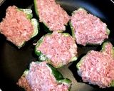 簡単に！手を汚さんようにピーマン肉詰め作り方6写真