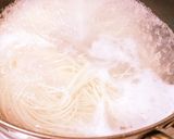 【簡単】豆苗とキムチの栄養◎旨辛素麺♡作り方3写真