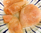簡単！あと一品☆焼きなすの明太とろろ作り方3写真
