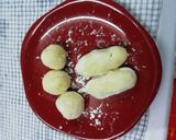 市販の小餅1個で手作り焼き餅と月見餅作り方7写真
