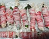 お弁当★えのき×アスパラ肉巻き★作り置き作り方1写真