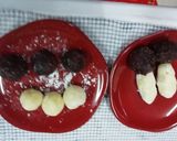 市販の小餅1個で手作り焼き餅と月見餅作り方8写真