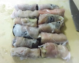 茄子の豚肉巻き～生姜焼き風作り方5写真