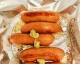 簡単お弁当☆ウインナーのマーガリン焼き♪作り方4写真