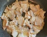 味噌味で茄子の炒め煮・豚バラ肉と作り方4写真