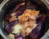 味噌味で茄子の炒め煮・豚バラ肉と作り方7写真