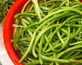 芋の茎の佃煮・きんぴら風作り方1写真