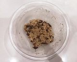 チョコバナナのオートミールクッキー作り方3写真