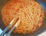 絶品！簡単♪有頭エビのトマトパスタ作り方6写真
