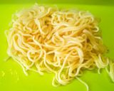 豚ロースのガーリック味噌だれの焼きそば作り方9写真
