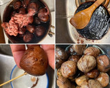 自宅で採れた栗で 渋皮煮作り方5写真