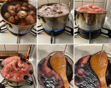 自宅で採れた栗で 渋皮煮作り方6写真