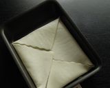 春巻きの皮で♪簡単ハムチーズガレット作り方4写真