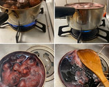 自宅で採れた栗で 渋皮煮作り方7写真