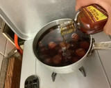 自宅で採れた栗で 渋皮煮作り方12写真