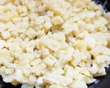 ハッシュポテトinハムとチーズ作り方4写真