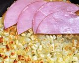 ハッシュポテトinハムとチーズ作り方6写真
