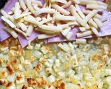 ハッシュポテトinハムとチーズ作り方7写真