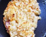 ハッシュポテトinハムとチーズ作り方8写真