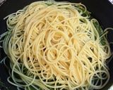 ベーコンと彩り野菜の大葉ジェノベーゼ作り方5写真