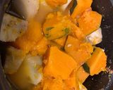 かぼちゃと里芋の煮物（覚書）作り方4写真