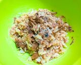 彼女がびっくり♪サバ缶を使ったドリア☆作り方1写真