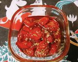 オーブンで 自家製 セミドライトマト作り方4写真