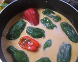 レッドカレー★ピーマンの肉詰めカレー作り方4写真
