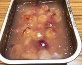 巨峰の寒天寄せ　砂糖なし♪ 秋の味覚作り方7写真