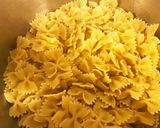 マッシュルームと野菜のクリームパスタ作り方4写真