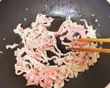 ガツンと絶品♫ 肉絲炒飯 あんかけ炒飯作り方8写真