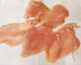 鶏むね肉deアスパラロールチキンカツ作り方1写真