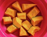 簡単☆かぼちゃサラダ作り方1写真