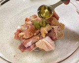 柚子胡椒からあげと茄子のおろしポン酢作り方1写真