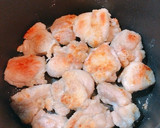 さつまいもと鶏もも肉の韓国風炒め♡作り方3写真