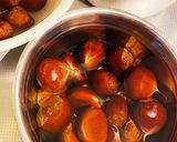 【ズボラでＯＫ】重曹なし！栗の渋皮煮作り方2写真