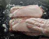 ハムと豚肉の重ね焼き作り方6写真
