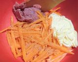ニンジン・コンビーフ入り簡単スパサラダ作り方2写真