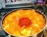 簡単に本場の味！朴さんのキムチチゲ(鍋)作り方18写真