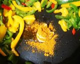 お弁当★パプリカカレーマヨ炒め★作り方2写真