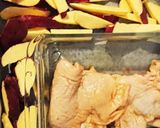 お弁当★さつまいもスティックオーブン焼き作り方1写真