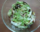 キャベツと椎茸のナムル♪椎茸香る♪作り方3写真