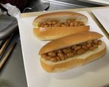 Baked beans を敷いてみました作り方3写真