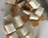 食パンの耳できな粉揚げパン♫作り方1写真
