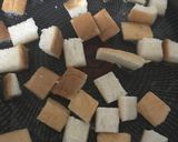 食パンの耳できな粉揚げパン♫作り方4写真